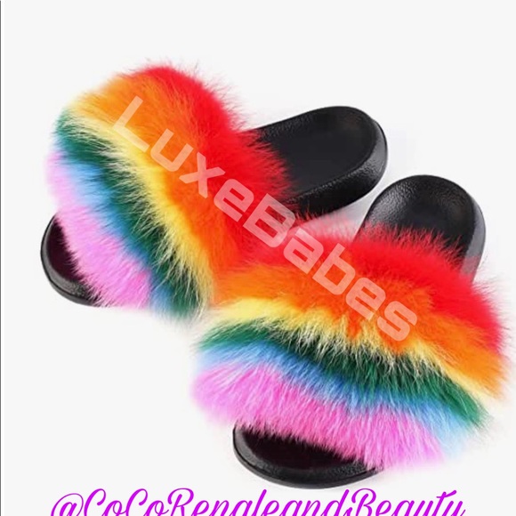 Custom Fur Slides 🎀 - Picture 5 of 8